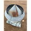 Image 7 : Galvanized Metal Cone-Top Roof Ventilator