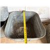 Image 3 : (3) Galvanized Metal Items Lot