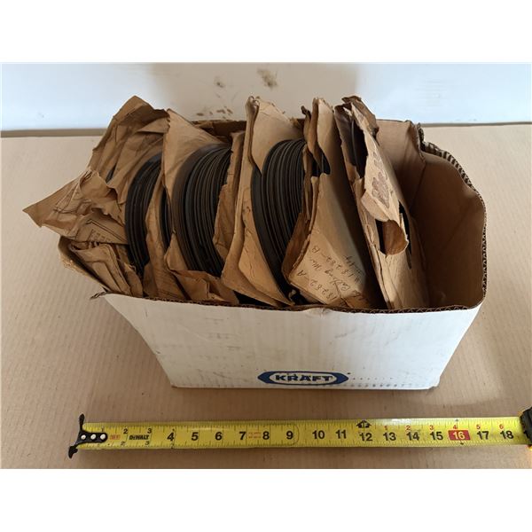 Box of Vinyl Records