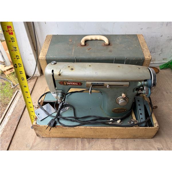 Vintage Imperial Sewing Machine – Not Tested