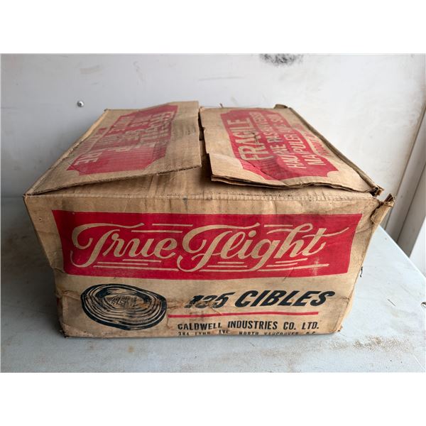 Box of True Flight Clay Targets (Open Box – Almost Full)