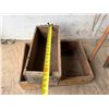 Image 7 : Vintage Wooden Ironing Board and (2) Wooden Crates/Boxes