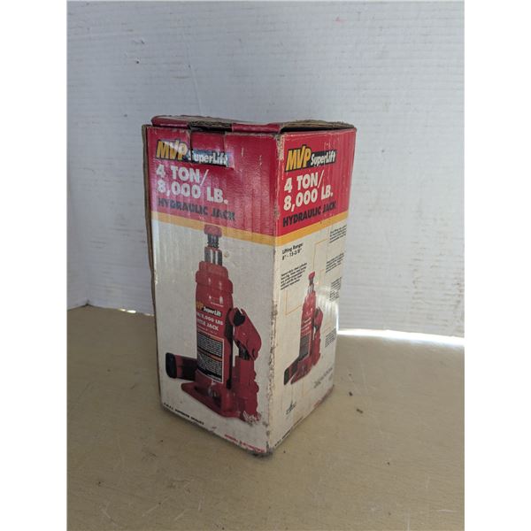 4 ton bottle jack, with original box