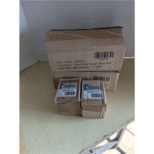 Bead roller dies, new in box