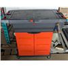 Image 1 : Black and decker tool cart, with sliding top