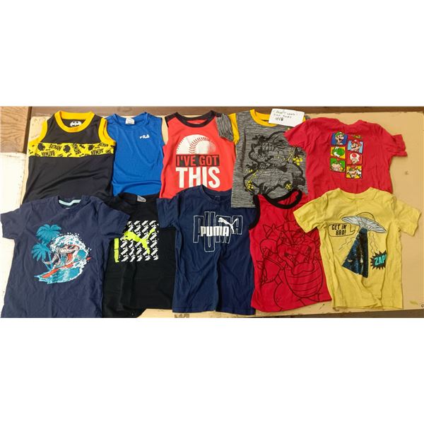 8 Boys Tshirt size 4 and 5