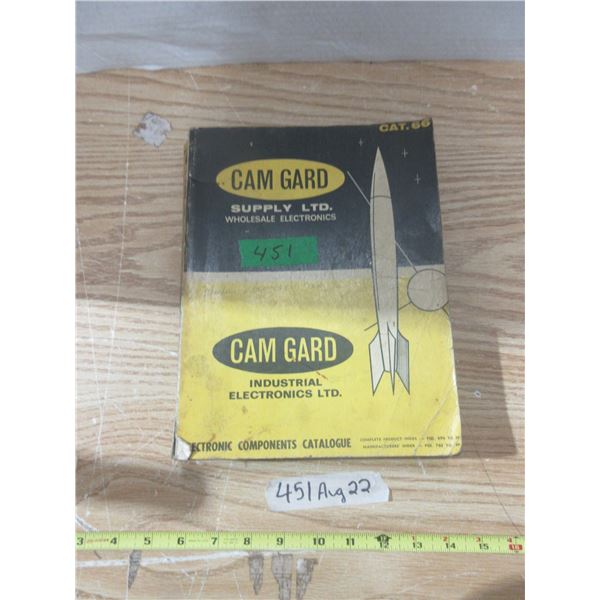 Cam-Gard Supply Litd Electronics Componenets 704 Pages Catalogue