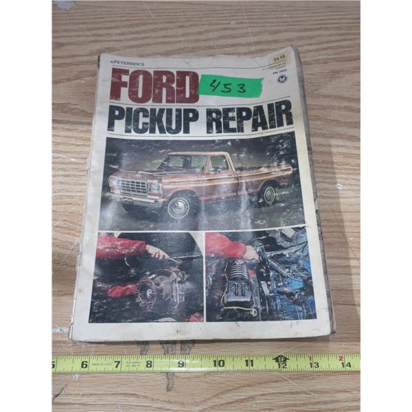Petersons Ford Pick Up Repair Catalogue