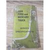Image 2 : 1968 Ford and Mercury Truck Service Specifications Booklet