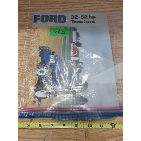 Ford Tractor 33-52 HP Tractor Brochure
