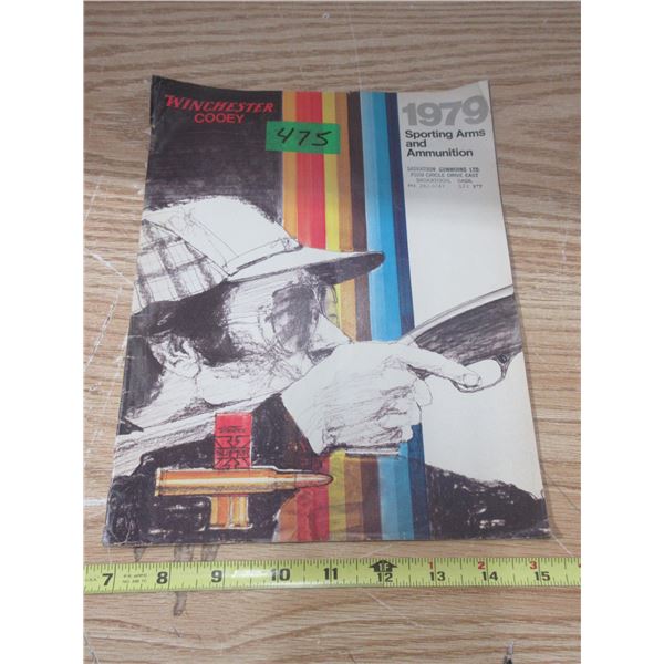 Winchestor Cooey Sporting Arms and Ammunication Booklet 1979