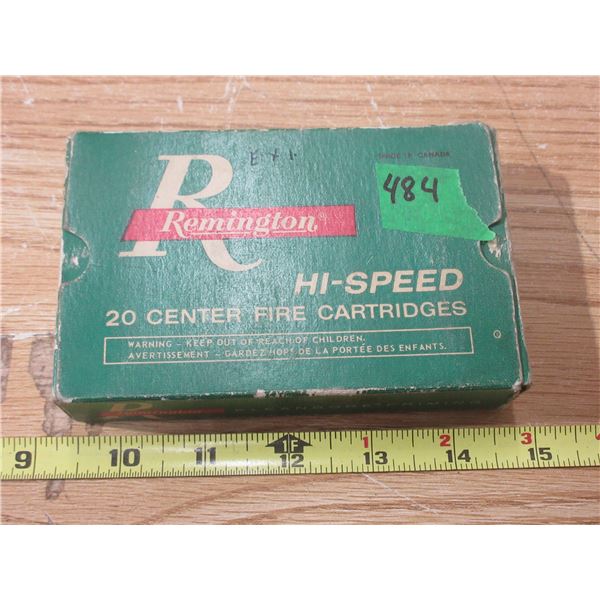 (20) Remington 6mm Brass Vintage Box