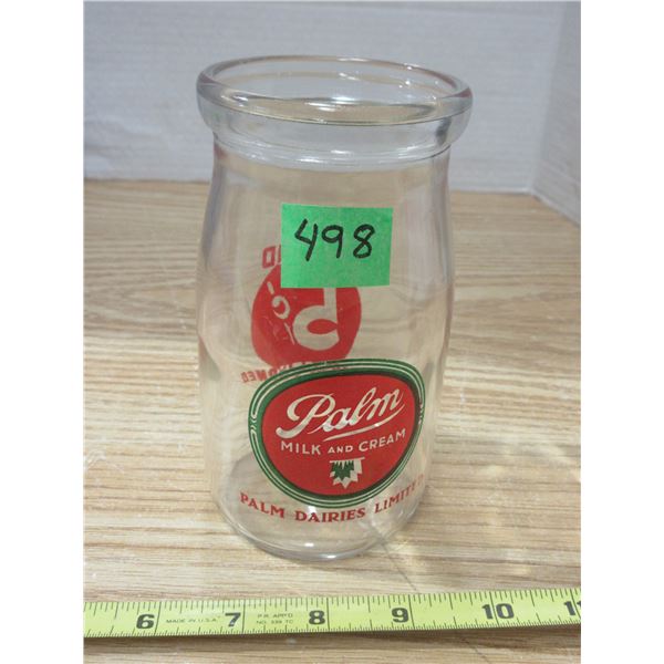 Palm Cream Bottle 6'' Tall Refund Stamp