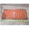 Image 2 : 1950 Sask license Plate (Farm)