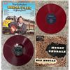 Image 1 : Lot of 2 LP records. Both are rare red vinyl. Boxcar Willie & Don Hustad