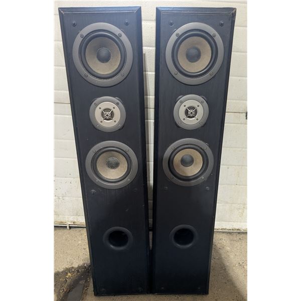 2- 39" tall towewr speakers, 100-200W