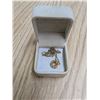 Image 2 : Gold toned pendant necklace