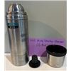 Image 2 : Vintage 1 Litre Thermos.  King Seeley Thermos Co.    Macomb Illinois.  Model 2464.