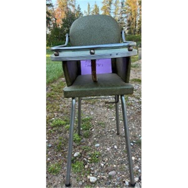 Vintage High Chair, circa early 1950’s.