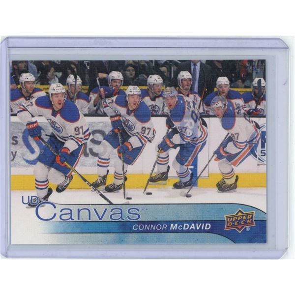 2016-17 Upper Deck CONNOR MCDAVID Canvas #C35