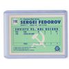Image 2 : 1990-91 OPC SERGEI FEDOROV Central Red Army Rookie Card #19R