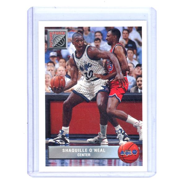 1992-93 UD McDonald's SHAQUILLE O'NEAL Future Force Rookie Card #P43
