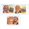 Image 4 : (7) 1965 Bancroft Tiddlers Cards inc. Curie, Darwin, Franklin
