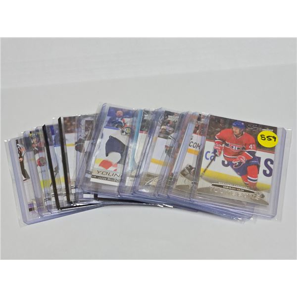 (18) Upper Deck Young Guns Cards