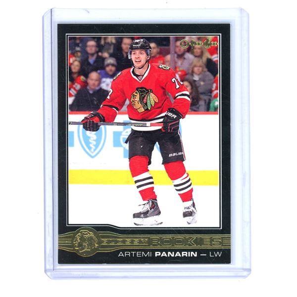 2015-16 UD ARTEMI PANARIN OPC Glossy Rookies BLACK PARALLEL Card #R-4