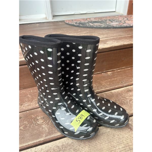 Rubber Boots (Size 8)