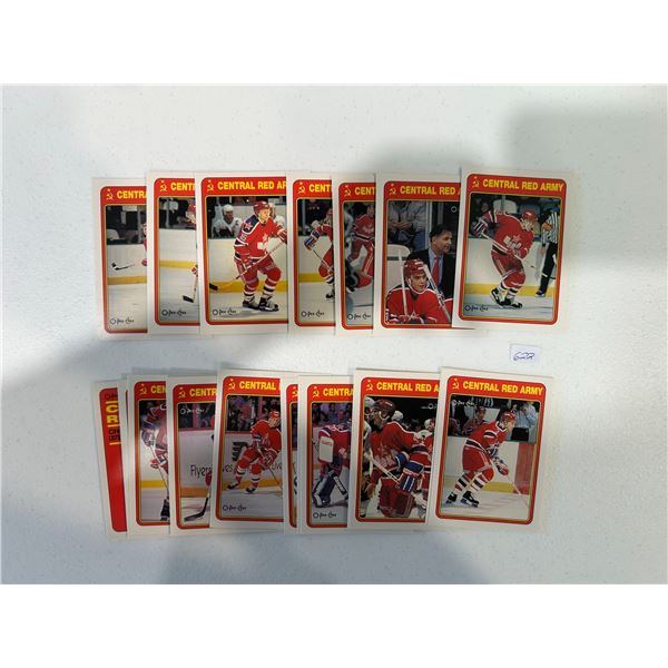 Central Red Army - Hockey Cards