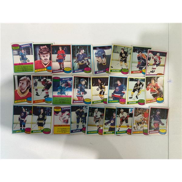 1981-82 OPC Hockey Cards (25)