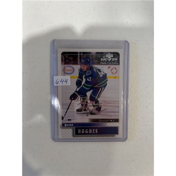 Quinn Hughes - Rookie Card
