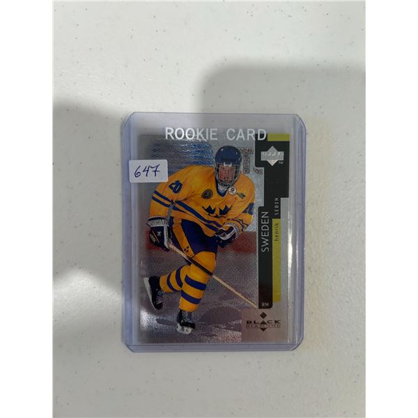 Henrik Sedin - Rookie Card