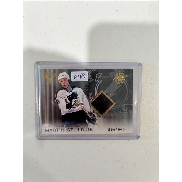 Martin St Louis - Jersey Card