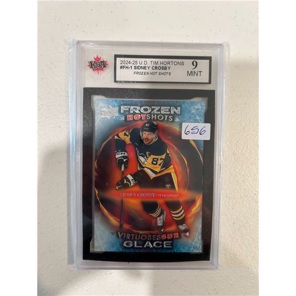 Sidney Crosby - Frozen Hotshots Hockey Card - Graded Mint