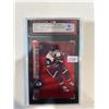 Image 1 : Nathan Mackinnon - Red Die-Cut Hockey Card - Graded Mint