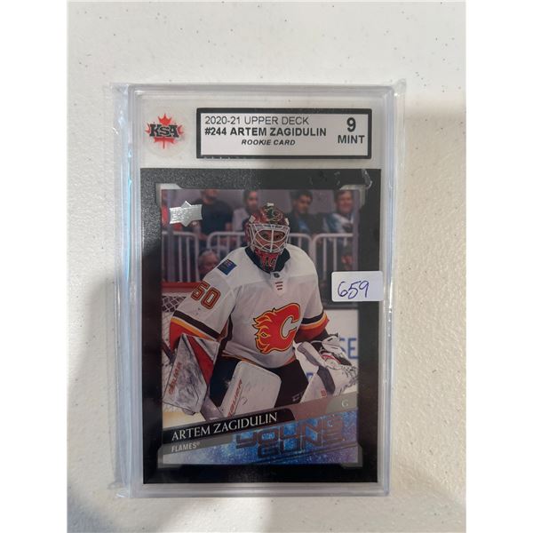 Artem Zagidulin - Young Guns Rookie Card - Graded Mint