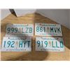 Image 1 : (4) Saskatchewan License Plates