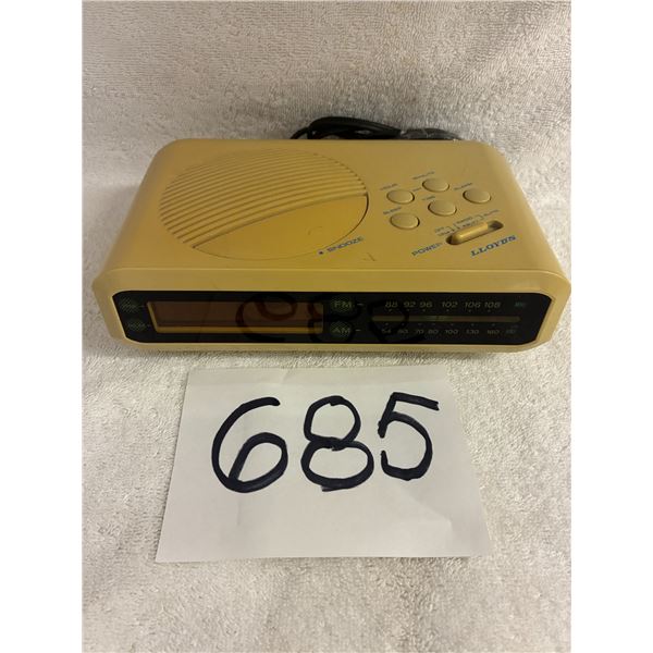 Lloyd's Bedroom Clock Radio