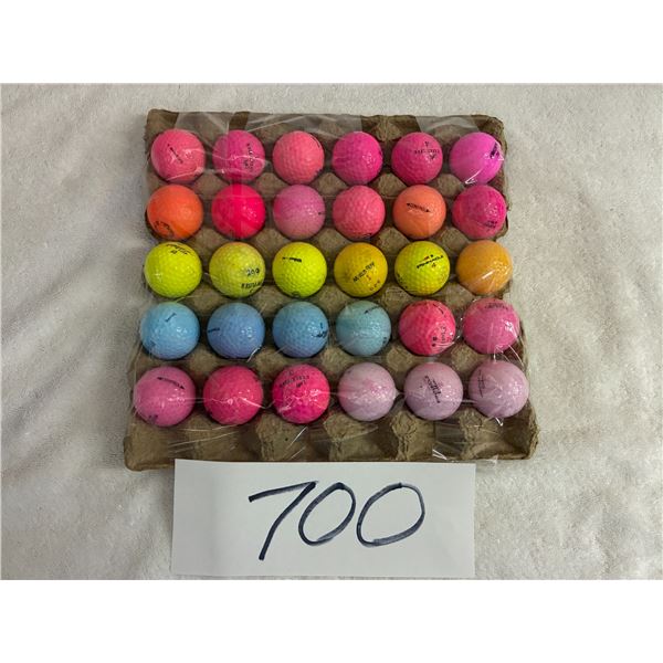 Colored Golf Balls