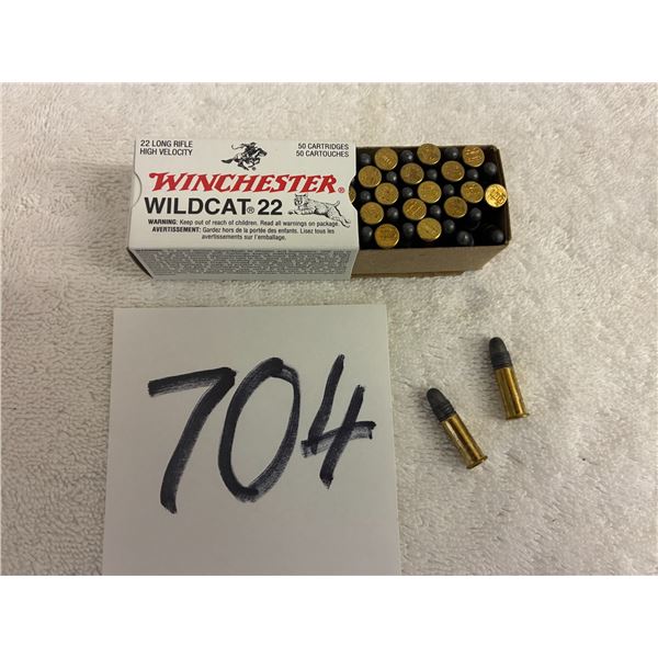 50 .22 Long Rifle Winchester Wildcat