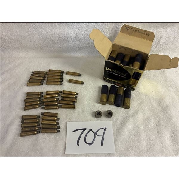 ImperiL Shit Shell 25-12 Ga 2 3/4'' and 37 Brass Two Press Collars