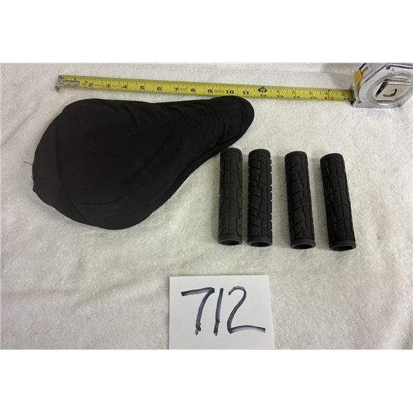Bicylce Jell Seat, Two Set Bicycle Hand Grips