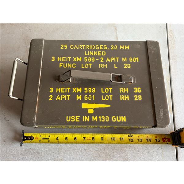 Empty Ammo Box.