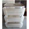 Image 3 : Sterilite Storage Organiser. (25" X 22" 15.5")