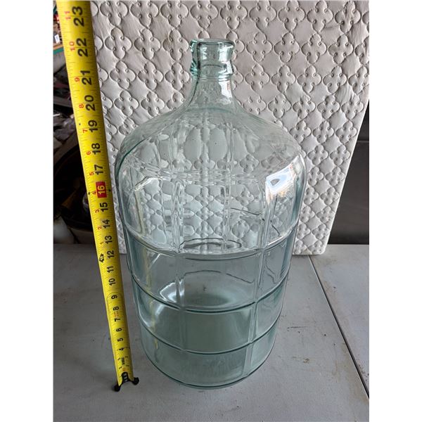 Green Glass Bottle.