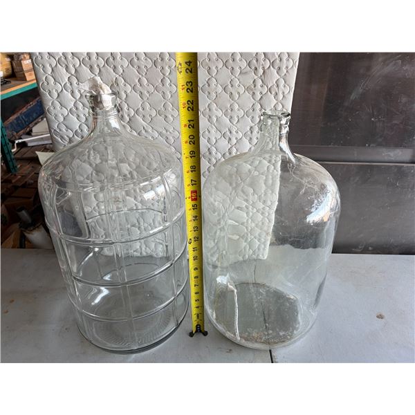 (2) Glass Bottle.
