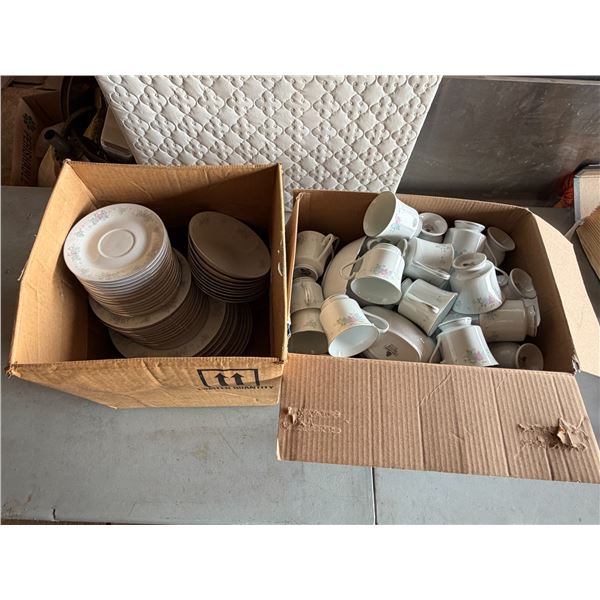 (2) Box of Dinner Sets.