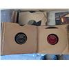 Image 7 : Sony Record Player w/ Record Collection (Binders + Loose) – Not Tested